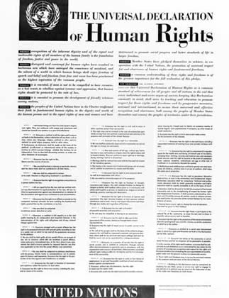 Declaración Universal de los Derechos Humanos